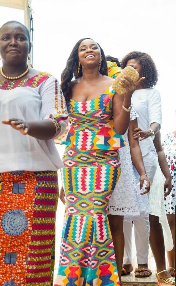 Kente styles for traditional wedding online